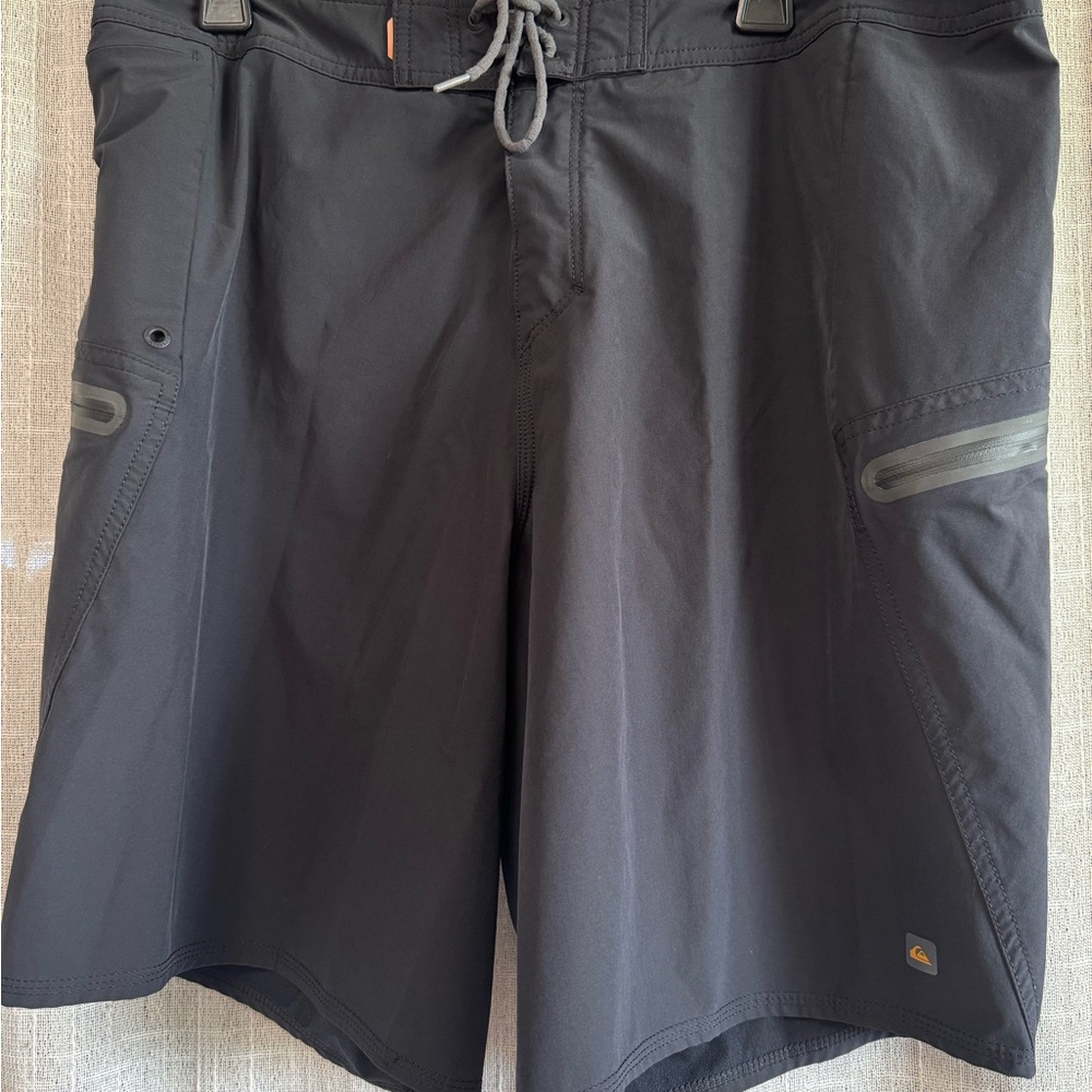 Quiksilver Waterman Black Drawstring Boardshorts